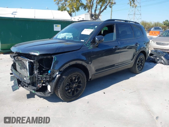 2024 Kia Telluride SX Prestige X-Line z VIN 5XYP5DGC9RG547945, wystawiony jako IAAI lot #41705605 z przebiegiem 7 308 mil mil oraz . Historia ofert i sprzedaży dostępna na DreamBid. Obrazek 18.