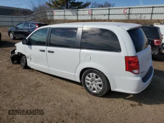 2019 Dodge Grand Caravan SE with VIN 2C4RDGBG5KR796753, listed as a Copart auction lot 49871815 with 97,983 mi miles and Salvage Title. Bid and sale history available at DreamBid. Image 2.