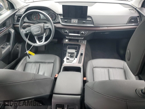 2021 Audi Q5 Premium with VIN WA1AAAFY1M2003515, listed as a Copart auction lot 55059915 with Not Provided miles and Salvage Title. Bid and sale history available at DreamBid. Image 8.