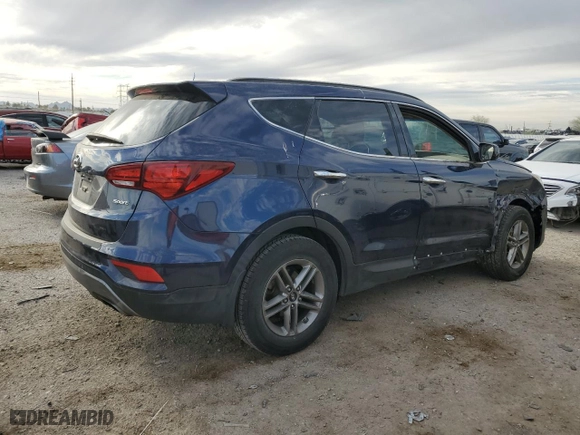 2017 Hyundai Santa Fe Sport 2.4L with VIN 5XYZU3LB3HG420755, listed as a Copart auction lot 48058415 with NaN miles and Clean Title. Bid and sale history available at carsss.com. Image 3.