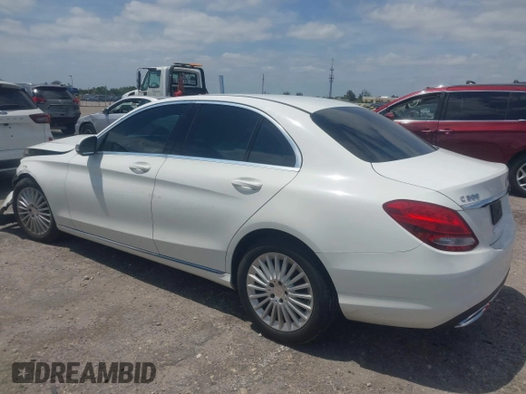 2017 Mercedes-Benz C 300 with VIN 55SWF4JB6HU186221, listed as a IAAI auction lot 42097933 with 102,901 mi miles and . Bid and sale history available at carsss.com. Image 3.