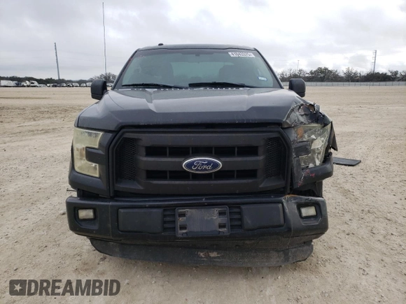 2016 Ford F-150 XL with VIN 1FTEX1C89GFB01148, listed as a Copart auction lot 41843375 with 109,875 mi miles and Salvage Title. Bid and sale history available at carsss.com. Image 5.
