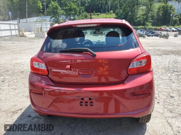 2018 Mitsubishi Mirage SE with VIN ML32A4HJ4JH005329, listed as a Copart auction lot 46583765 with 82,883 mi miles and Salvage title. Bid and sale history available at DreamBid. Image 6.