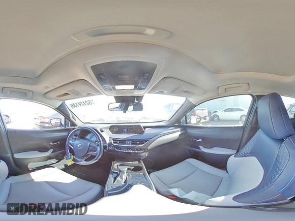 2019 Lexus UX 200 with VIN JTHY3JBH5K2014971, listed as a Copart auction lot 52124135 with 75,121 mi miles and Salvage title. Bid and sale history available at DreamBid. Image 13.