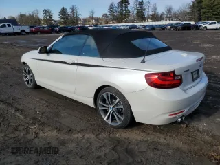 2016 BMW 2 Series 228i xDrive with VIN WBA1L9C52GV767513, listed as a Copart auction lot 43333875 with 46,779 mi miles and Salvage Title. Bid and sale history available at carsss.com. Image 2.