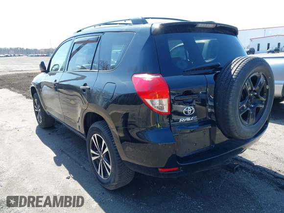 2008 Toyota RAV4 with VIN JTMBD33V486054738, listed as a IAAI auction lot 41941051 with 137,946 mi miles. Bid and sale history available at carsss.com. Image 3.