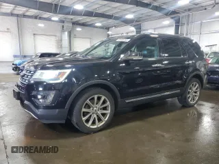 2016 Ford Explorer Limited z VIN 1FM5K8F87GGA87775, wystawiony jako Copart lot #56508755 z przebiegiem 159 692 mil mil oraz Szkoda całkowita • Salvage title. Historia ofert i sprzedaży dostępna na DreamBid. Obrazek 1.