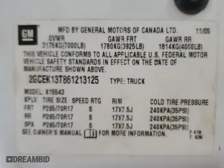 2006 Chevrolet Silverado 1500 LT1 with VIN 2GCEK13T861213125, listed as a Copart auction lot 53575805 with 310,972 mi miles and Clean Title. Bid and sale history available at carsss.com. Image 12.