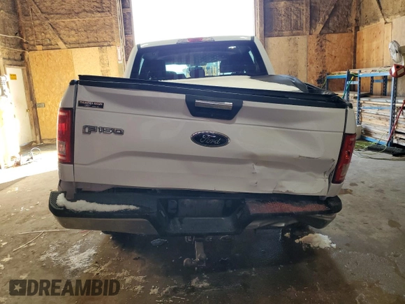 2015 Ford F-150 XLT with VIN 1FTEW1EP9FKD67783, listed as a Copart auction lot 42984415 with 146,549 mi miles and Salvage title. Bid and sale history available at DreamBid. Image 6.
