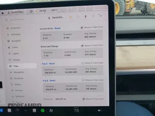 2020 Tesla Model Y Long Range with VIN 5YJYGDEE2LF022484, listed as a IAAI auction lot 41798662 with 108,978 mi miles and . Bid and sale history available at DreamBid. Image 7.