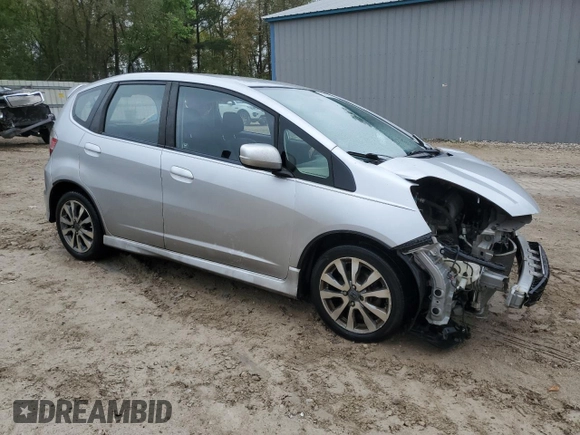 2013 Honda Fit Sport with VIN JHMGE8H56DC054579, listed as a Copart auction lot 50792035 with 411,654 mi miles and Salvage Title. Bid and sale history available at carsss.com. Image 4.