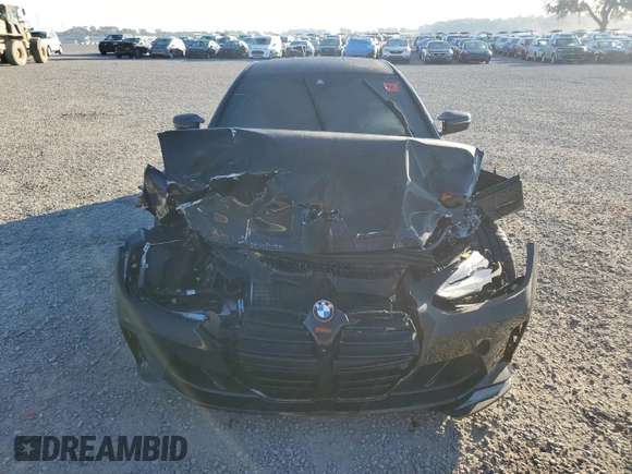 2021 BMW M4 Competition z VIN WBS33AZ01MCG38478, wystawiony jako Copart lot #82415084 z przebiegiem Nie podano mil oraz Szkoda całkowita • Salvage title. Historia ofert i sprzedaży dostępna na DreamBid. Obrazek 5.