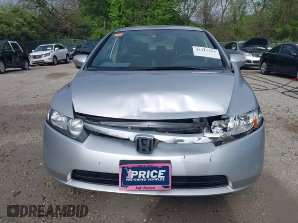 2007 Honda Civic with VIN JHMFA36267S028464, listed as a IAAI auction lot 42215413 with 121,682 mi miles and . Bid and sale history available at DreamBid. Image 12.