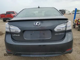 2010 Lexus HS 250h with VIN JTHBB1BA7A2025707, listed as a Copart auction lot 64010954 with 236,456 mi miles and Non Repairable. Bid and sale history available at DreamBid. Image 6.