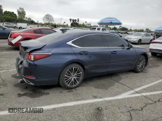 2023 Lexus ES 350 with VIN 58ADZ1B13PU150596, listed as a Copart auction lot 55515215 with 20,314 mi miles and Salvage title. Bid and sale history available at DreamBid. Image 3.