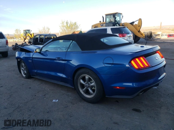 2017 Ford Mustang GT Premium with VIN 1FATP8FF4H5252731, listed as a Copart auction lot 48632395 with 43,951 mi miles and Salvage Title. Bid and sale history available at carsss.com. Image 2.