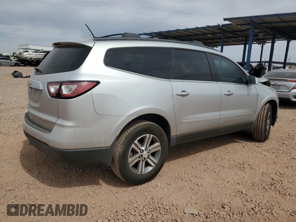 2015 Chevrolet Traverse LT с VIN 1GNKRHKD5FJ127625, выставлен на аукционе Copart как лот 58220065 с пробегом 169 266 миль миль и Списание • Salvage title. История ставок и продаж доступна на DreamBid. Изображение 3.