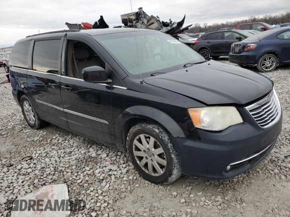 2014 Chrysler Town & Country Touring with VIN 2C4RC1BG8ER206985, listed as a Copart auction lot 43031665 with 161,926 mi miles and Salvage Title. Bid and sale history available at DreamBid. Image 4.