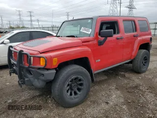 2007 Hummer H3 SUV with VIN 5GTDN13E778242661, listed as a Copart auction lot 53894885 with 263,816 mi miles and Clean Title. Bid and sale history available at carsss.com. Image 1.