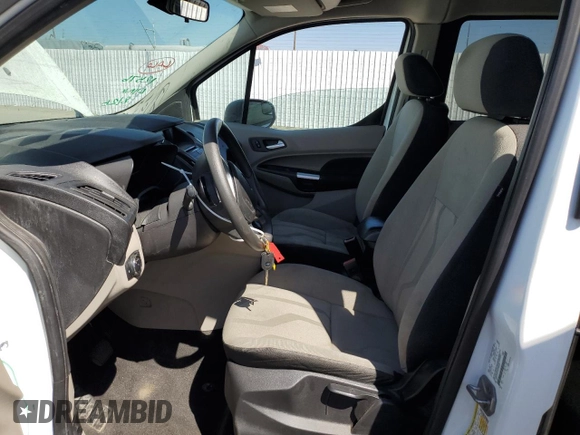 2015 Ford Transit Connect XLT with VIN NM0AE8F78F1185830, listed as a Copart auction lot 70062174 with 72,658 mi miles and Salvage title. Bid and sale history available at DreamBid. Image 7.