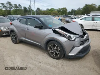 2019 Toyota C-HR XLE with VIN JTNKHMBX3K1024739, listed as a Copart auction lot 50888505 with 37,759 mi miles and Salvage Title. Bid and sale history available at DreamBid. Image 4.