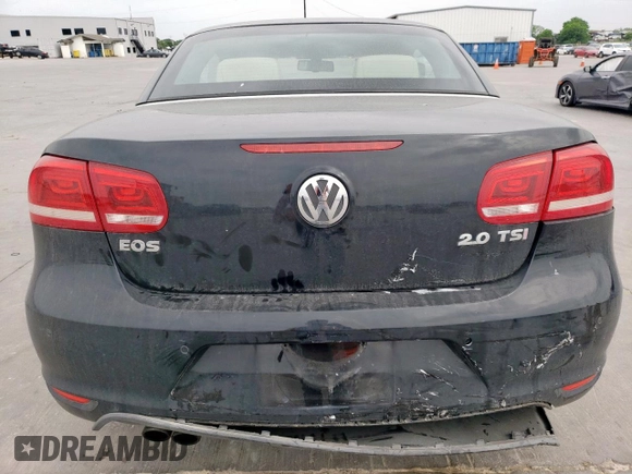 2012 Volkswagen Eos Lux with VIN WVWFW7AH7CV006018, listed as a Copart auction lot 53694855 with 78,502 mi miles and Salvage Title. Bid and sale history available at DreamBid. Image 6.