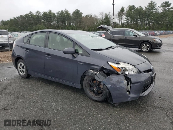 2012 Toyota Prius One with VIN JTDKN3DU0C5444706, listed as a Copart auction lot 52155935 with 226,388 mi miles and Salvage Title. Bid and sale history available at DreamBid. Image 4.