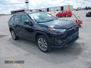 2023 Toyota RAV4 XLE Premium with VIN 2T3A1RFVXPC350896, listed as a IAAI auction lot 42345303 with 26,058 mi miles and . Bid and sale history available at DreamBid. Image 1.