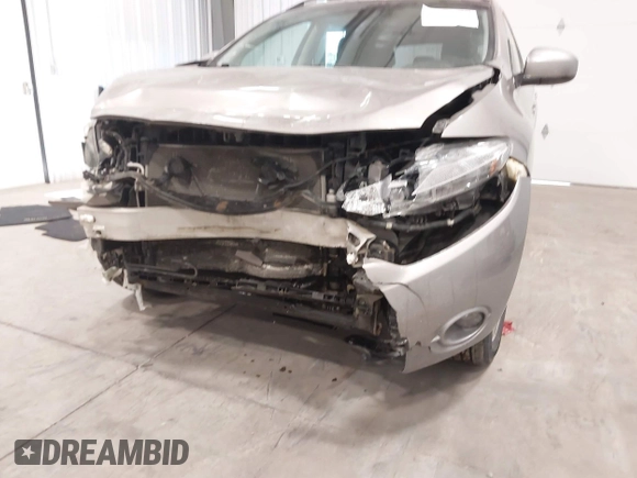 2009 Nissan Murano SL with VIN JN8AZ18W09W154845, listed as a IAAI auction lot 41379554 with 156,194 mi miles and . Bid and sale history available at DreamBid. Image 6.