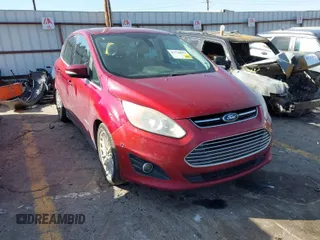 2014 Ford C-Max SEL with VIN 1FADP5BU1EL502764, listed as a IAAI auction lot 41750063 with 180,566 mi miles and . Bid and sale history available at DreamBid. Image 1.