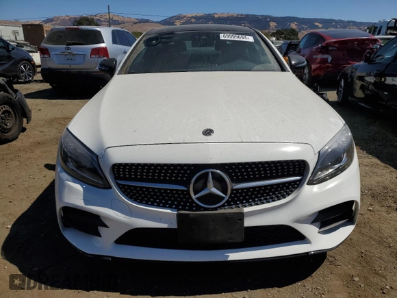 2023 Mercedes-Benz C 300 with VIN W1KWJ8DB8PG119472, listed as a Copart auction lot 69999694 with 14,954 mi miles and Salvage Title. Bid and sale history available at DreamBid. Image 5.