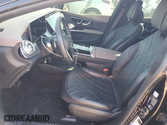 2022 Mercedes-Benz EQS with VIN W1KCG2DB0NA004525, listed as a Copart auction lot 71846334 with 42,793 mi miles and Salvage Title. Bid and sale history available at carsss.com. Image 7.