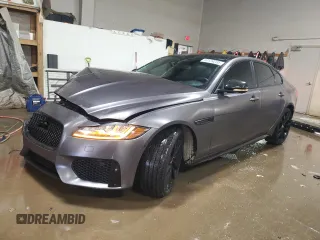 2016 Jaguar XF S with VIN SAJBM4BV0GCY20036, listed as a Copart auction lot 50134235 with 66,785 mi miles and Salvage Title. Bid and sale history available at DreamBid. Image 1.