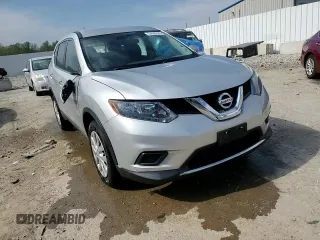 2015 Nissan Rogue SV with VIN 5N1AT2MT7FC910159, listed as a Copart auction lot 53895535 with 48,047 mi miles and Salvage Title. Bid and sale history available at DreamBid. Image 14.