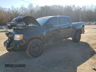 2015 GMC Canyon 4WD SLE with VIN 1GTG6BE38F1141624, listed as a Copart auction lot 42427975 with 193,511 mi miles and Salvage Title. Bid and sale history available at carsss.com. Image 1.