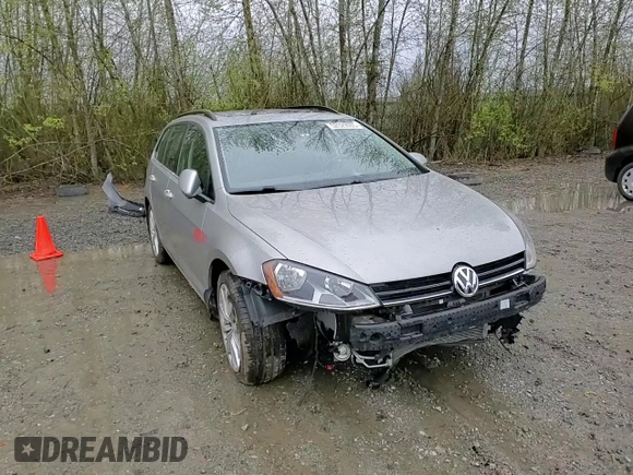 2017 Volkswagen Golf SportWagen S with VIN 3VWC17AU6HM539006, listed as a Copart auction lot 52329005 with 13,731 mi miles and Salvage Title. Bid and sale history available at carsss.com. Image 10.