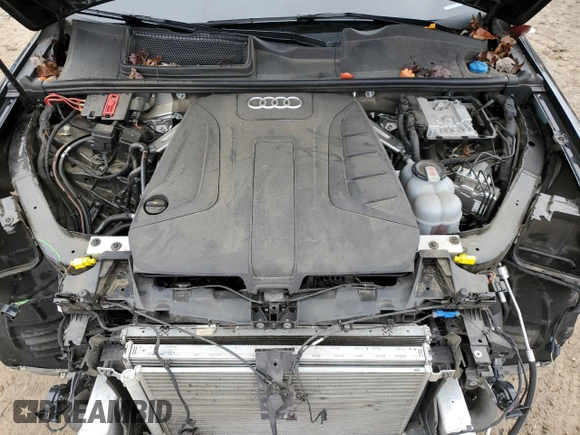 2022 Audi Q7 Premium Plus with VIN WA1LJBF76ND016305, listed as a Copart auction lot 84817174 with 46,895 mi miles and Salvage title. Bid and sale history available at DreamBid. Image 13.