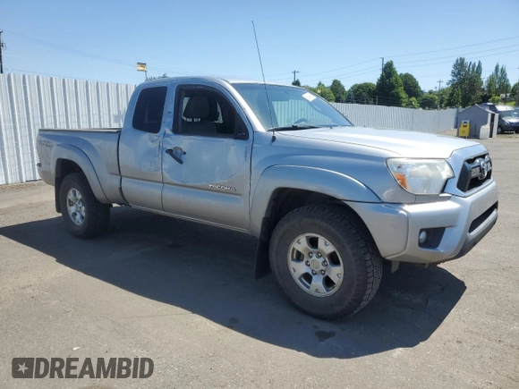 2014 Toyota Tacoma with VIN 5TFUU4EN5EX100191, listed as a Copart auction lot 58414895 with 163,766 mi miles and Salvage title. Bid and sale history available at DreamBid. Image 4.