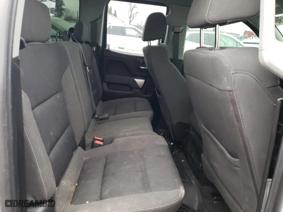 2018 Chevrolet Silverado 1500 LT with VIN 1GCVKREC8JZ155111, listed as a Copart auction lot 46177495 with 145,673 mi miles and Salvage Title. Bid and sale history available at carsss.com. Image 10.