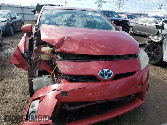 2010 Toyota Prius II with VIN JTDKN3DU7A0025780, listed as a Copart auction lot 54323255 with 332,314 mi miles and Clean Title. Bid and sale history available at carsss.com. Image 5.
