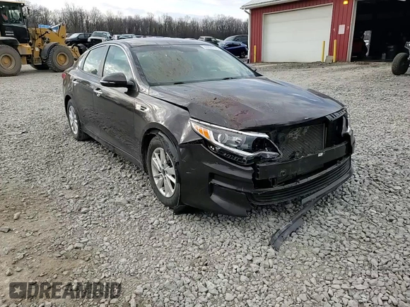 2018 Kia Optima LX with VIN KNAGT4L34J5235411, listed as a Copart auction lot 49803105 with 94,765 mi miles and Salvage Title. Bid and sale history available at carsss.com. Image 10.