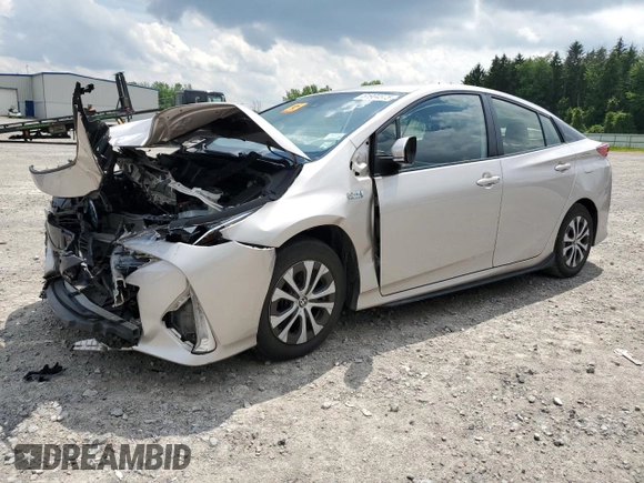 2022 Toyota Prius LE with VIN JTDKAMFP4N3214576, listed as a Copart auction lot 61904875 with 49,268 mi miles and Salvage title. Bid and sale history available at DreamBid. Image 1.