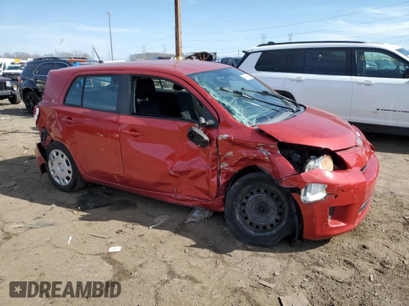2011 Scion xD with VIN JTKKU4B4XB1013445, listed as a Copart auction lot 49482385 with Not Provided miles and Salvage Title. Bid and sale history available at carsss.com. Image 4.