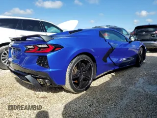 2020 Chevrolet Corvette 3LT with VIN 1G1Y83D42L5111871, listed as a Copart auction lot 73937614 with 26,692 mi miles and Non Repairable. Bid and sale history available at carsss.com. Image 3.