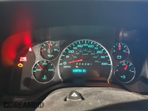 2018 Chevrolet Express Cargo with VIN 1GCWGAFP1J1285139, listed as a Copart auction lot 58856925 with 134,754 mi miles and Clean title. Bid and sale history available at DreamBid. Image 9.
