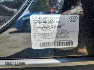 2010 Audi Q5 Premium Plus z VIN WA1LKAFP6AA088818, wystawiony jako Copart lot #61397495 z przebiegiem 103 972 mil mil oraz Szkoda całkowita • Salvage title. Historia ofert i sprzedaży dostępna na DreamBid. Obrazek 13.