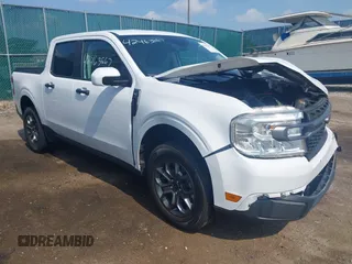 2023 Ford Maverick XL with VIN 3FTTW8E34PRA35731, listed as a IAAI auction lot 42463867 with 34,264 mi miles and . Bid and sale history available at DreamBid. Image 1.