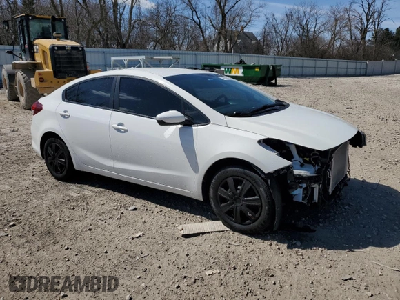 2017 Kia Forte LX with VIN 3KPFK4A70HE086274, listed as a Copart auction lot 53065645 with 127,926 mi miles and Non Repairable. Bid and sale history available at carsss.com. Image 4.