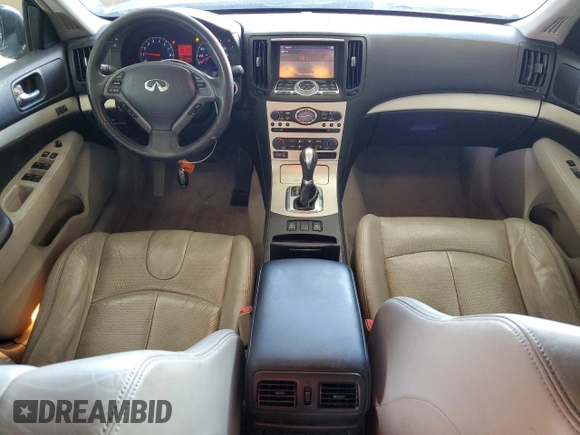2007 Infiniti G35 Journey with VIN JNKBV61E67M721657, listed as a Copart auction lot 55496735 with 139,690 mi miles and Salvage Title. Bid and sale history available at DreamBid. Image 8.