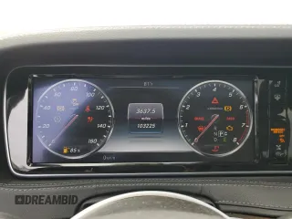 2015 Mercedes-Benz S 550 with VIN WDDUG8FBXFA079688, listed as a Copart auction lot 54261915 with 103,225 mi miles and Salvage Title. Bid and sale history available at DreamBid. Image 9.